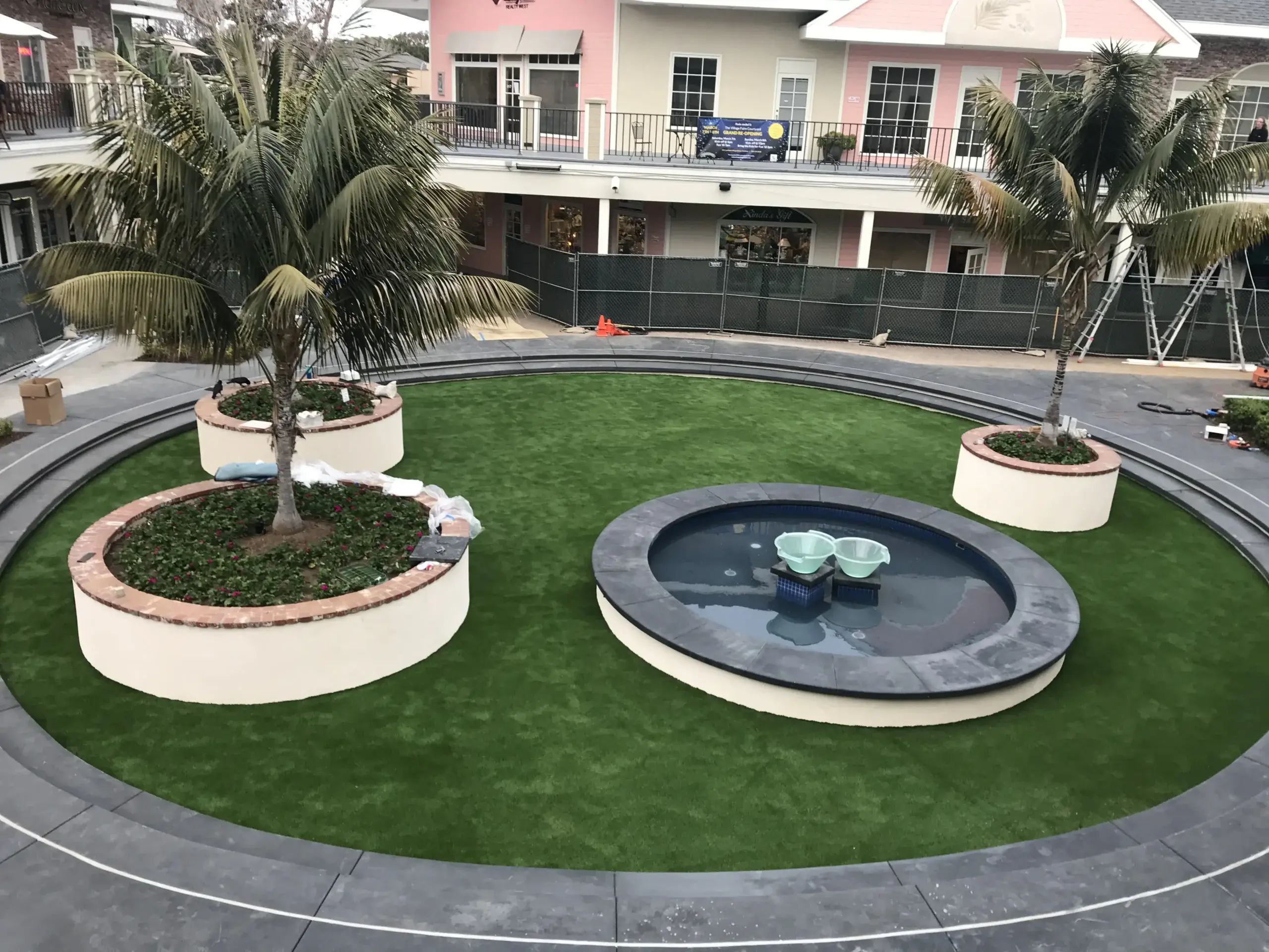 Commercial Turf Installation project 1