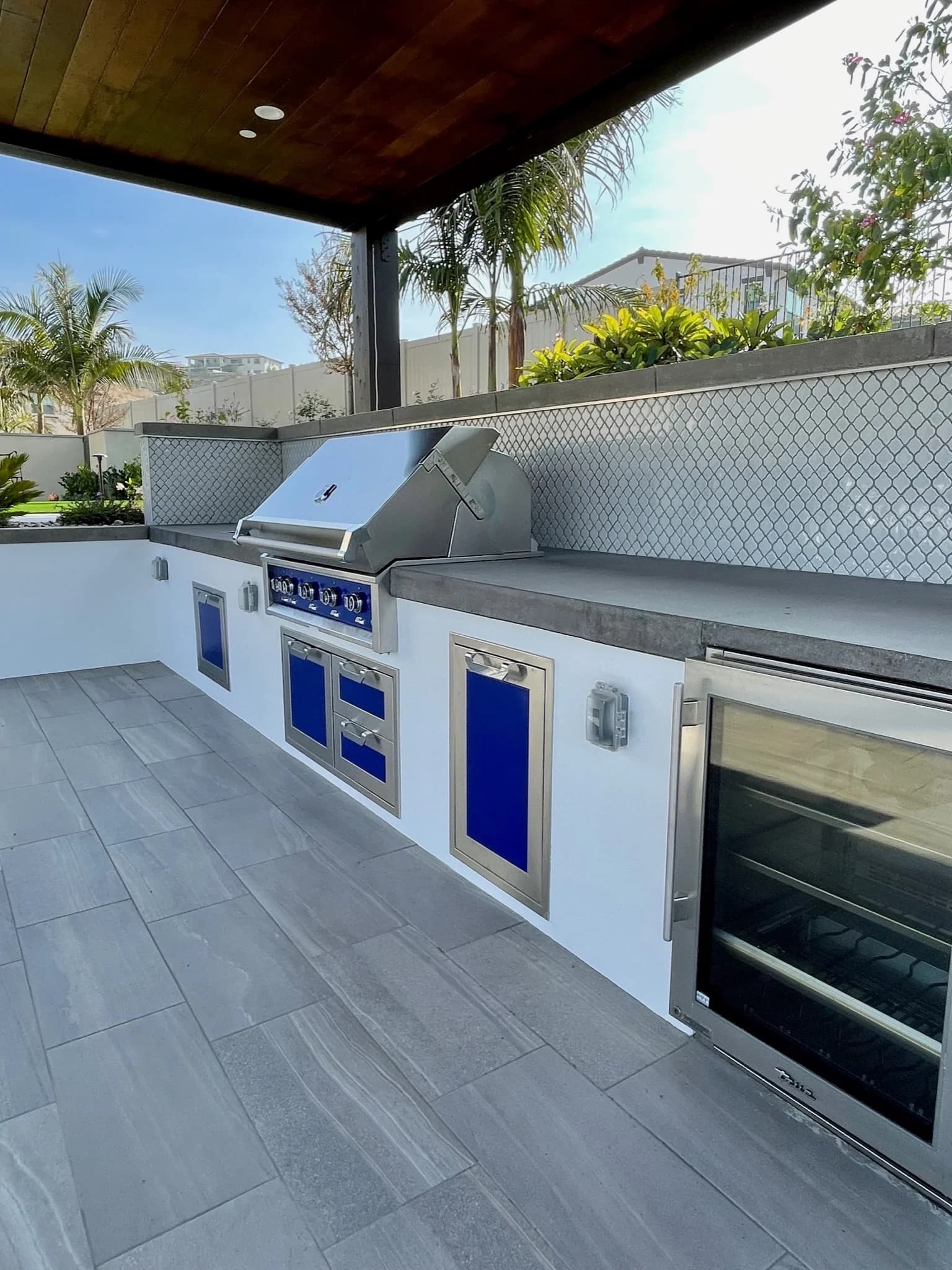 Outdoor Kitchen Design & Construction project 3